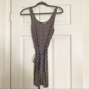 Simple summer floral dress (cotton)